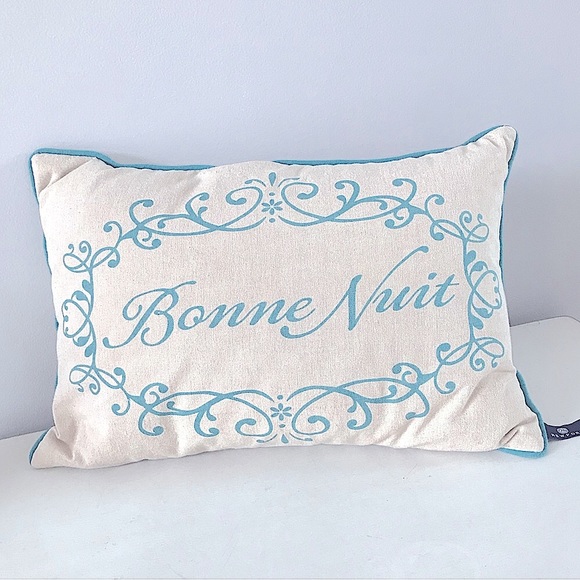 NWOT Newport Down Pillow. “Bonne Nuit”💫 - Picture 3 of 9